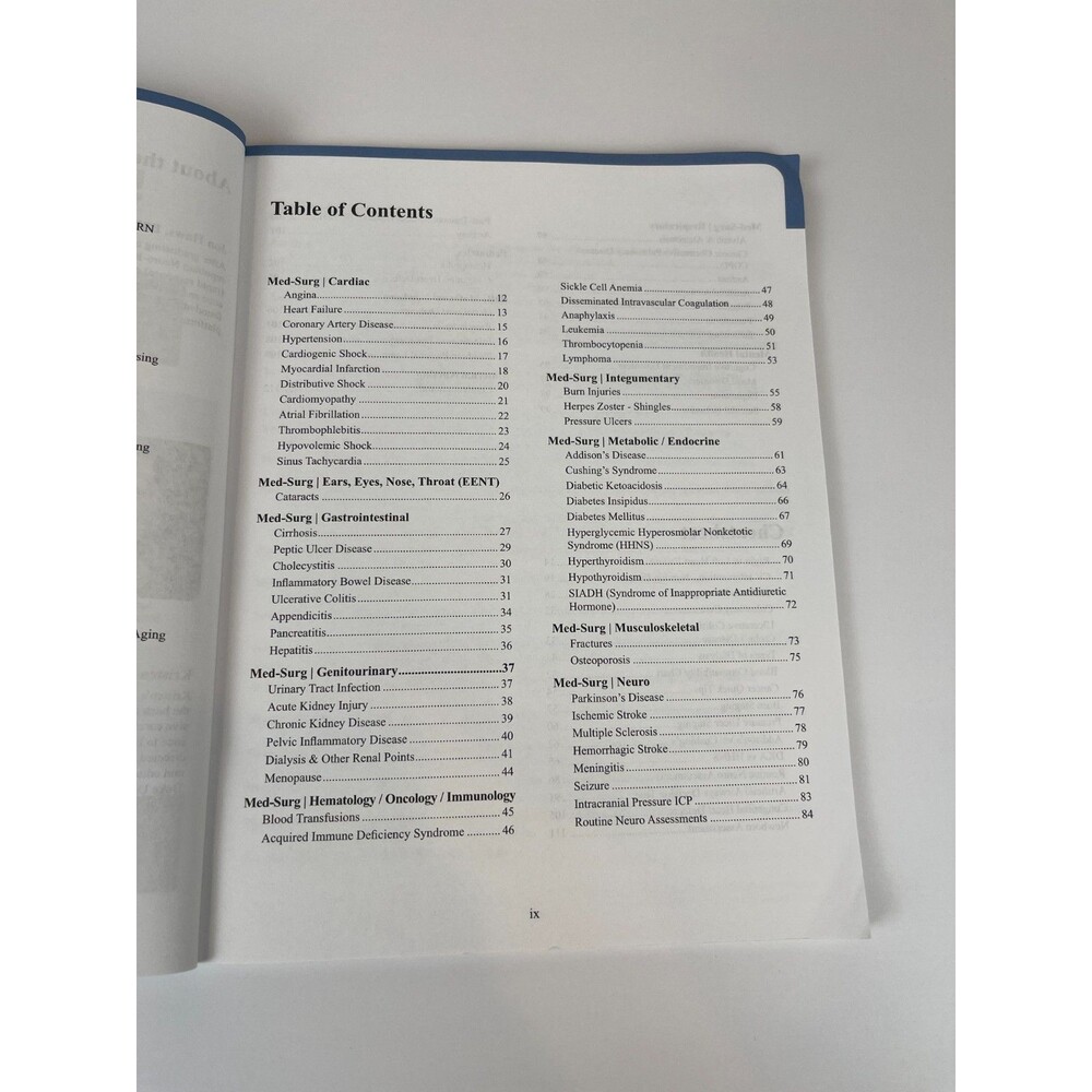 NCLEX Flash Notes: 77 Essential Nursing Topics for NCLEX Success Study Guide - Picture 6 of 16